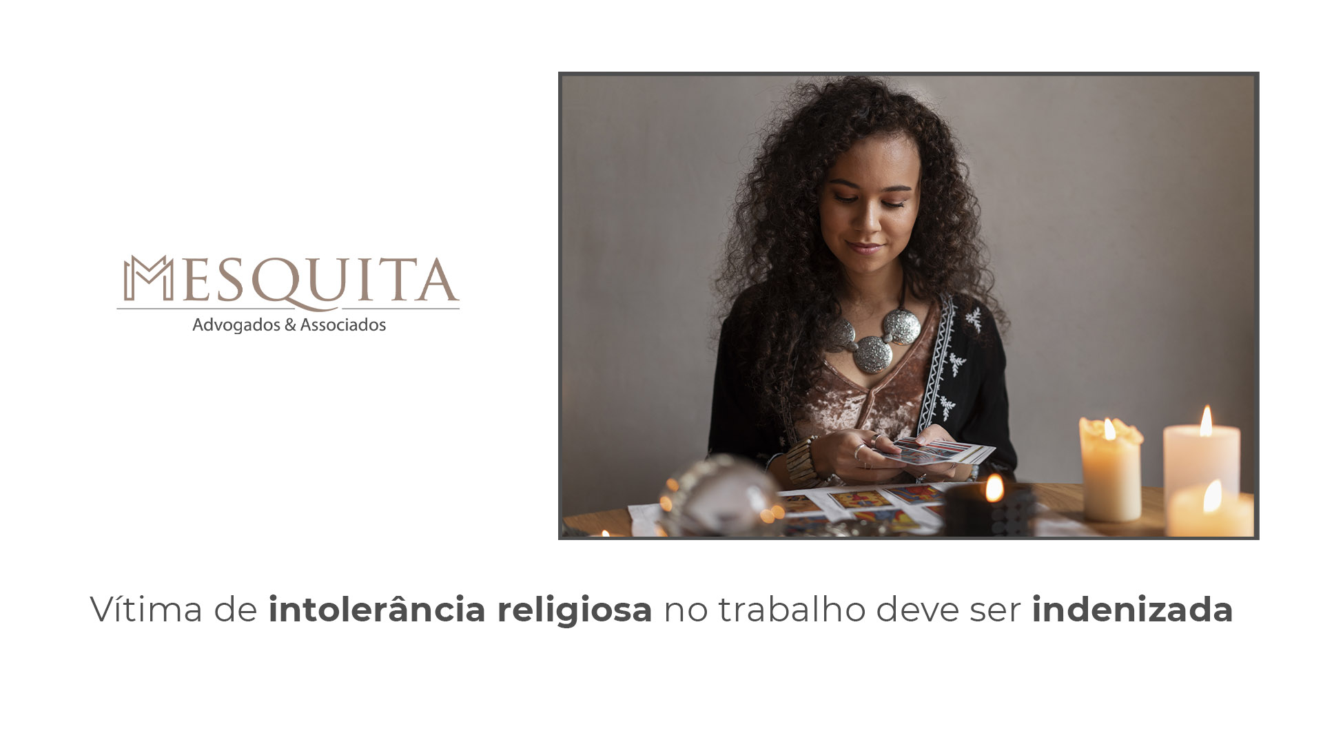 Vítima de intolerância religiosa no trabalho deve ser indenizada